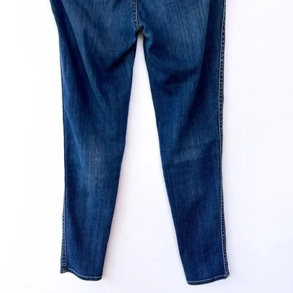 Madewell Dark Wash 10'" High Rise Skinny Denim Jeans Size 28 - Picture 8 of 8